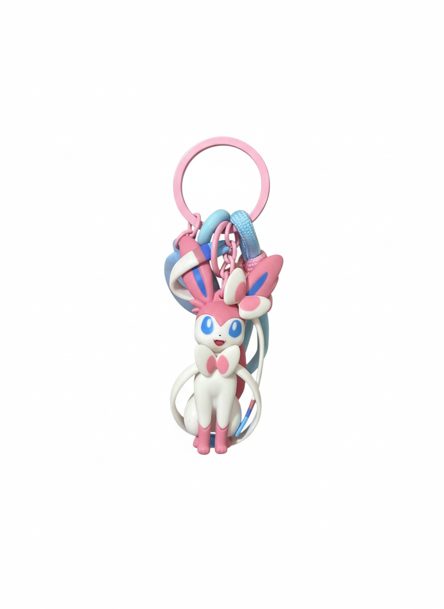 Llavero Pokémon Sylveon con Correa 1