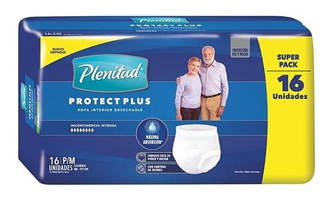 Pañal adulto Plenitud Pants P-M 16 u
