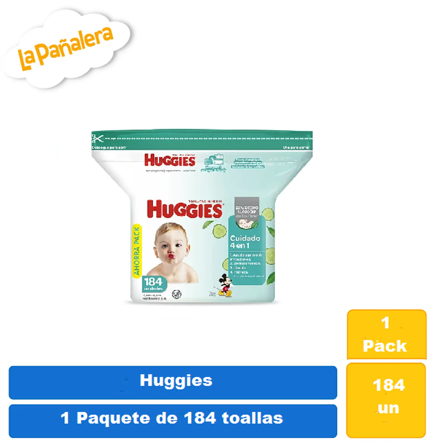 Toallas Húmedas Huggies 184 UD 1