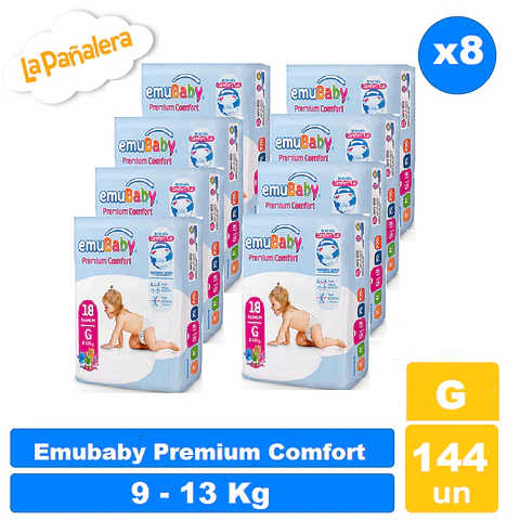 Emubaby Premium Comfort talla G 144 u