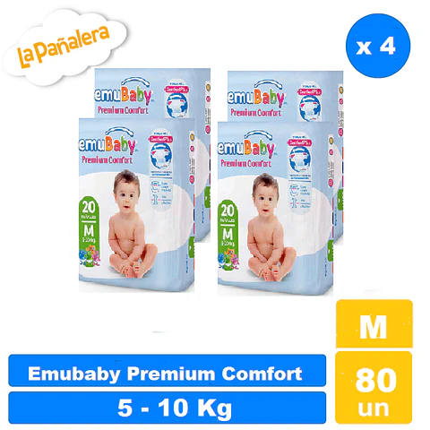 Emubaby Premium Comfort talla M 80 u