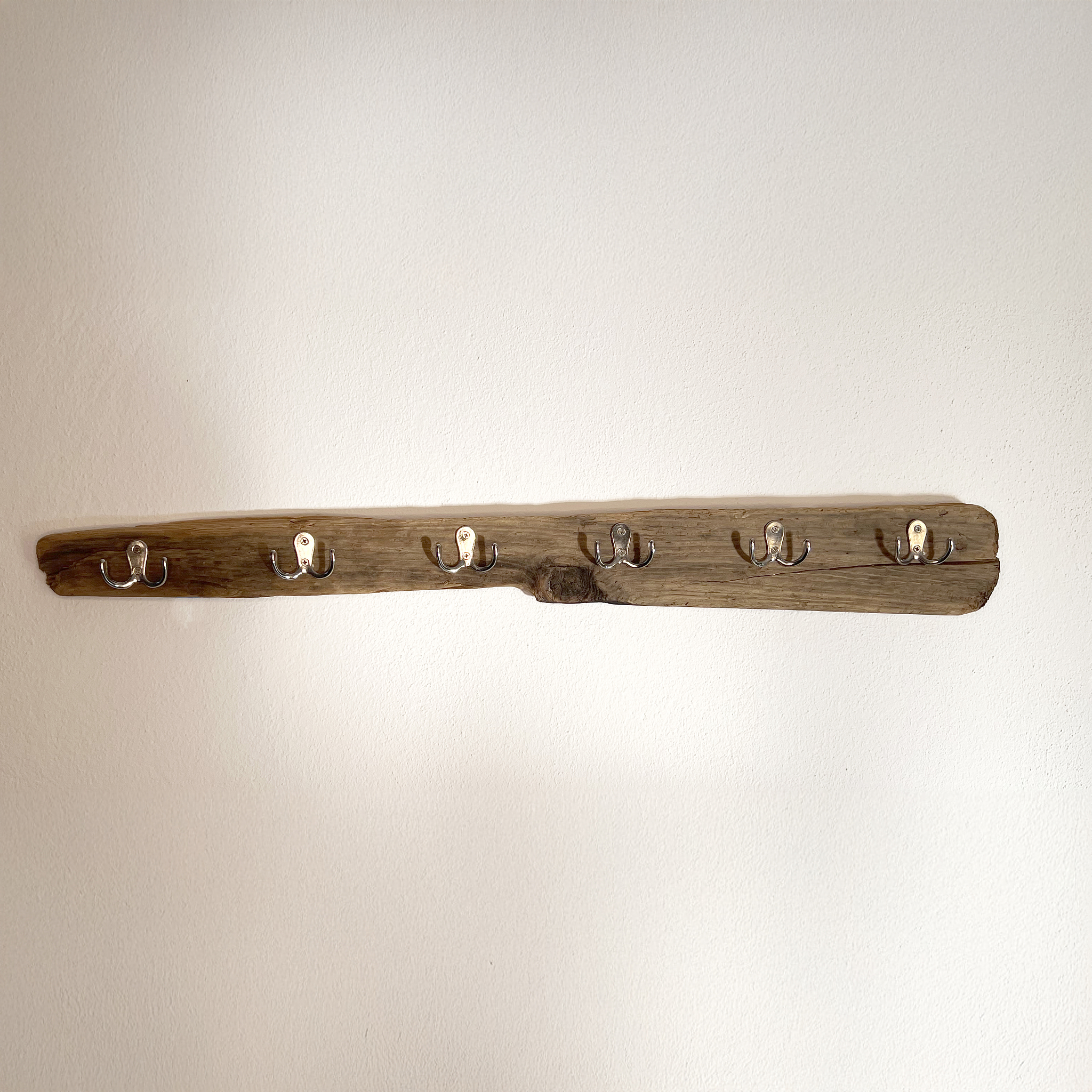 Driftwood coat rack, 6 double hooks 2