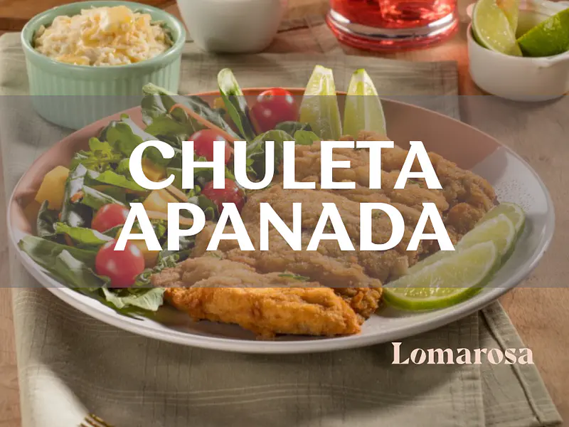 Chuleta de Cerdo Apanada