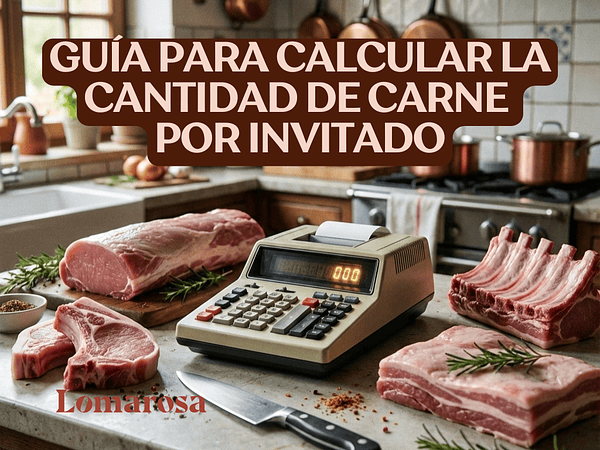 Guía definitiva para calcular cuánta carne de cerdo comprar por persona