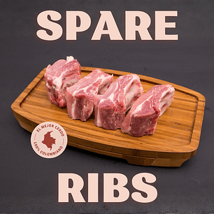 Spare Ribs x 4 Unid.