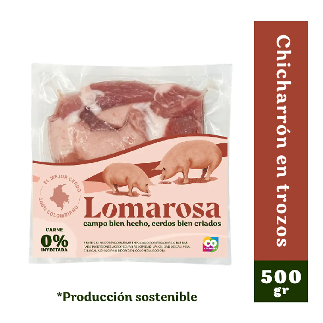 Chicharrón Carnudo x 500 gr. 1