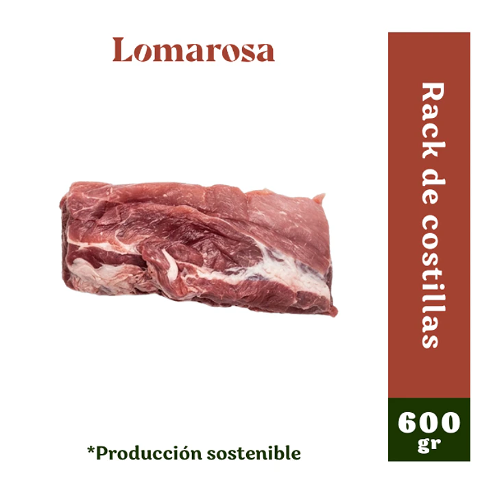 Rack de costilla de cerdo x 600 gr. 2