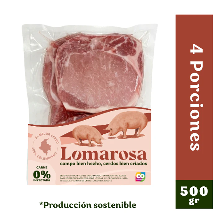 Chuleta de cerdo x 500 gr. 1