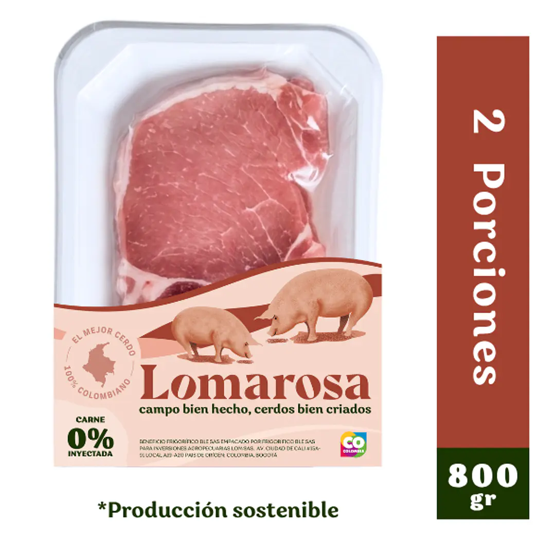 Chuletón De Cerdo Tomahawk x 2 Unid. 1