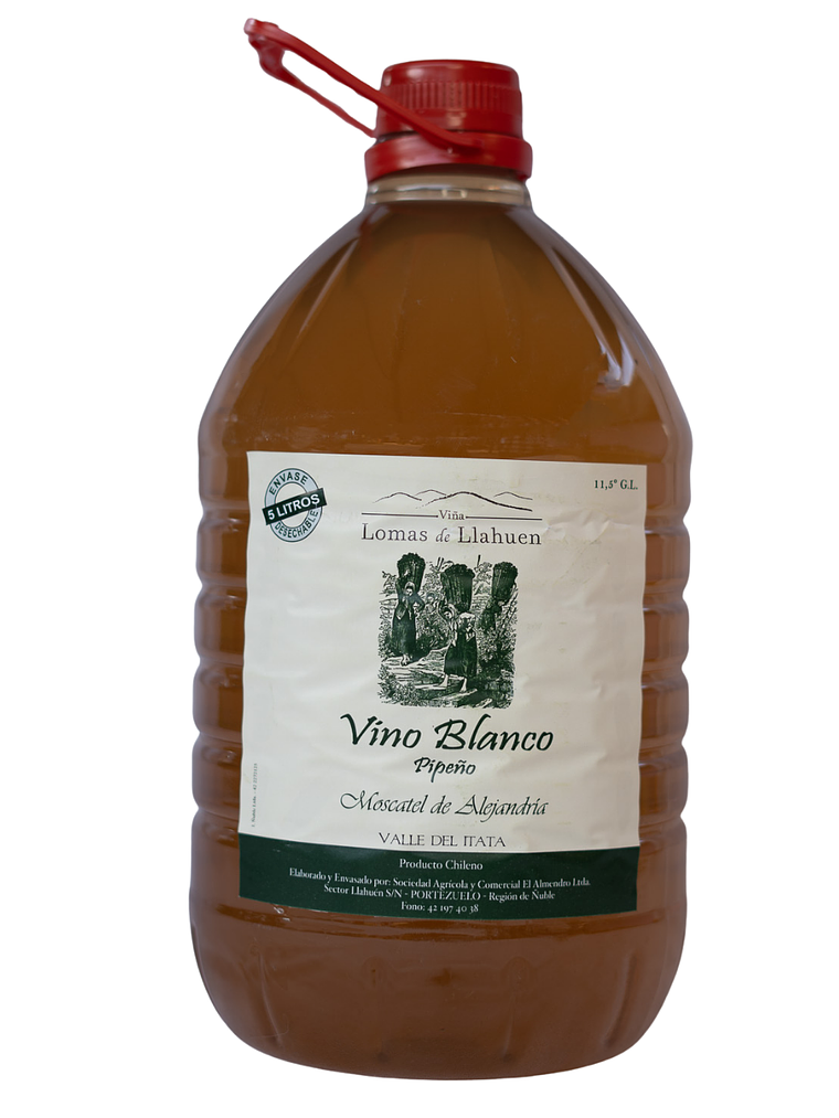 Lomas de Llahuen Vino Blanco Pipeño 1