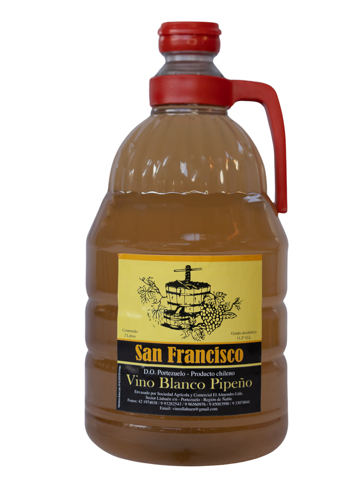 San Francisco vino Blanco Pipeño 1