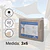 Toldo Vela Impermeable 3x6