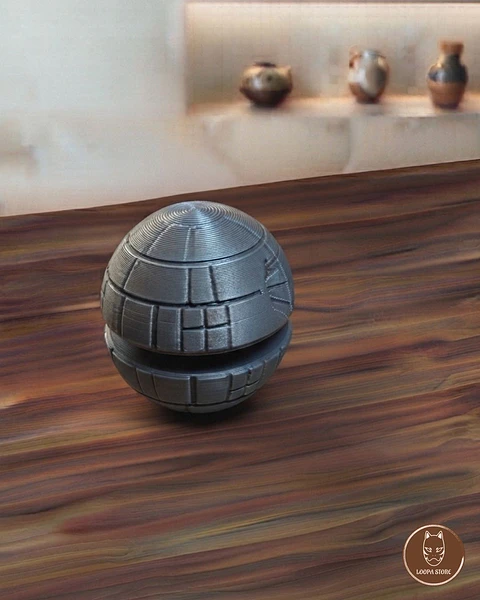 Clicker Estrella de la Muerte Star Wars Impreso 3D — Fidget