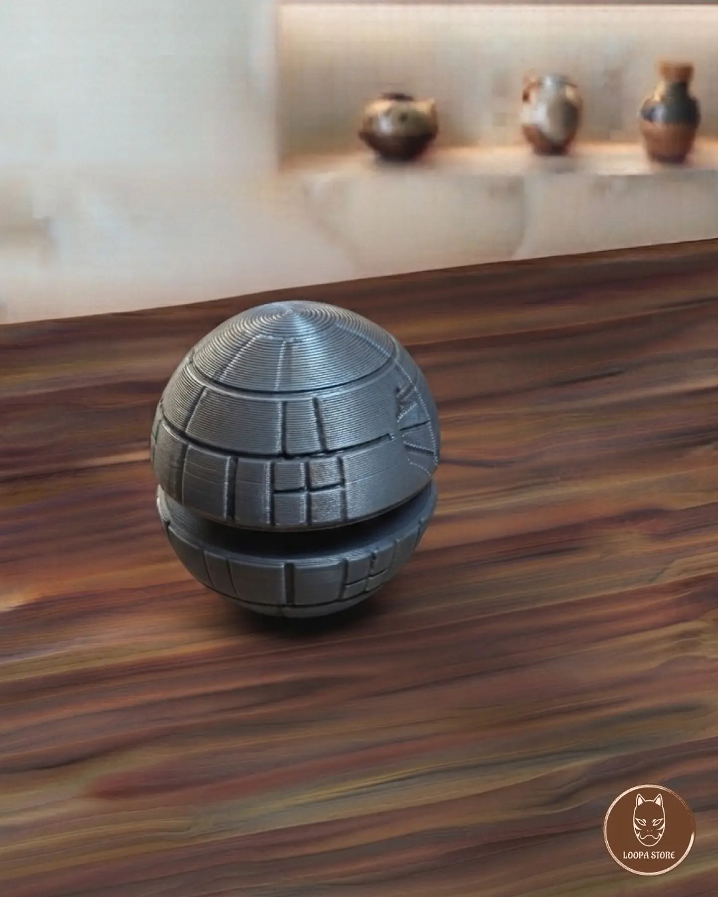 Clicker Estrella de la Muerte Star Wars Impreso 3D — Fidget 1