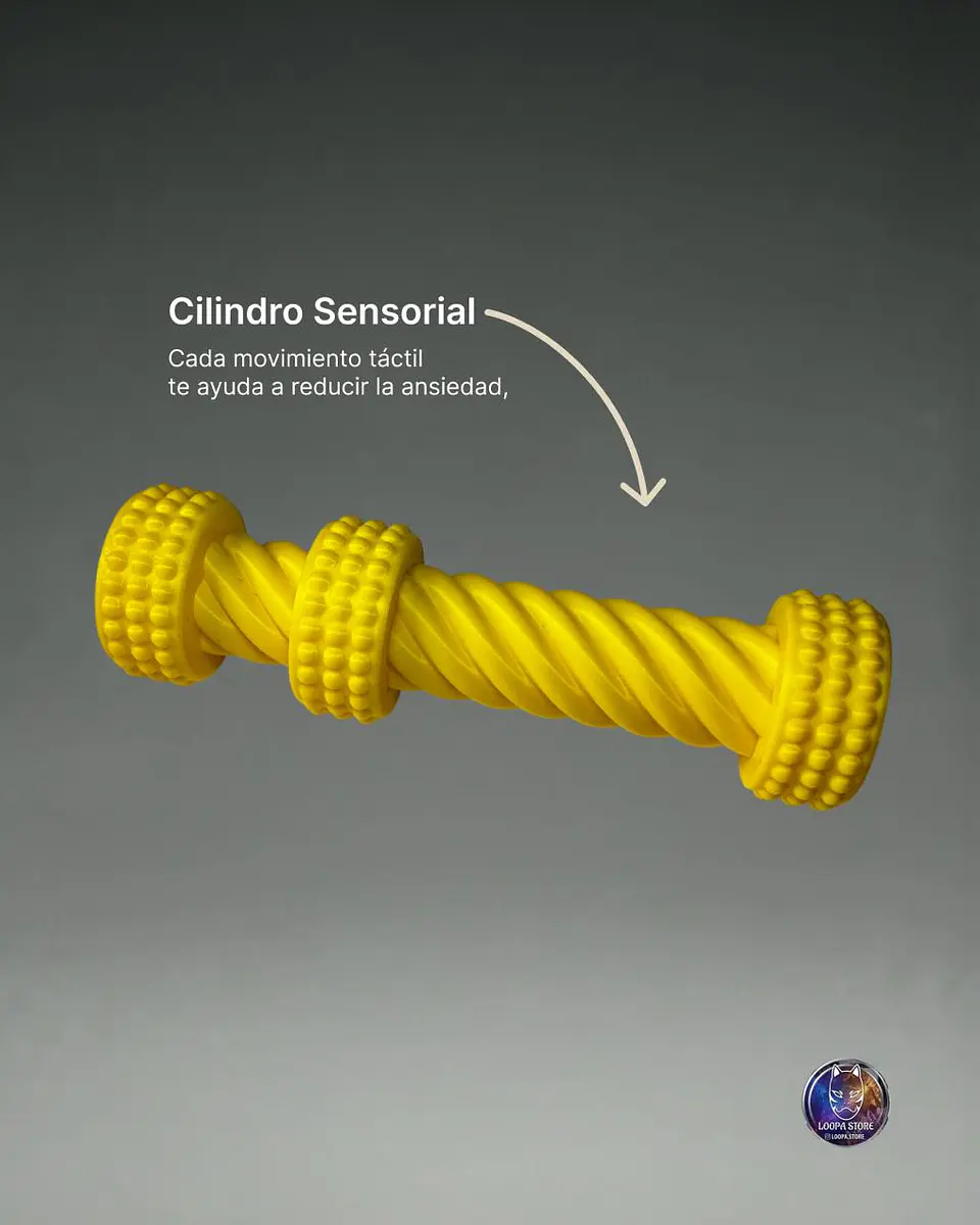 Cilindro Sensorial — Fidget Antiestrés 1