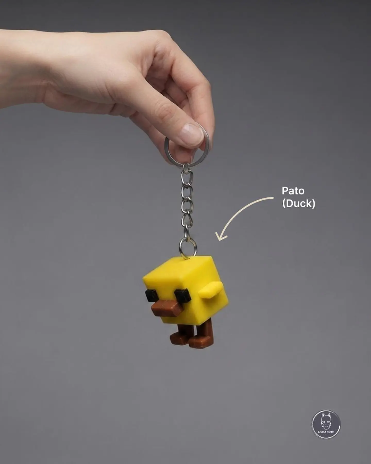 Llavero Pato Minecraft 1
