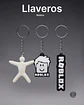 Pack 3 Llaveros Gamer — Roblox y Minecraft a Elección - Miniatura 2