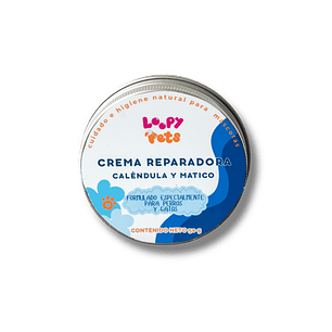 Crema de matico y caléndula