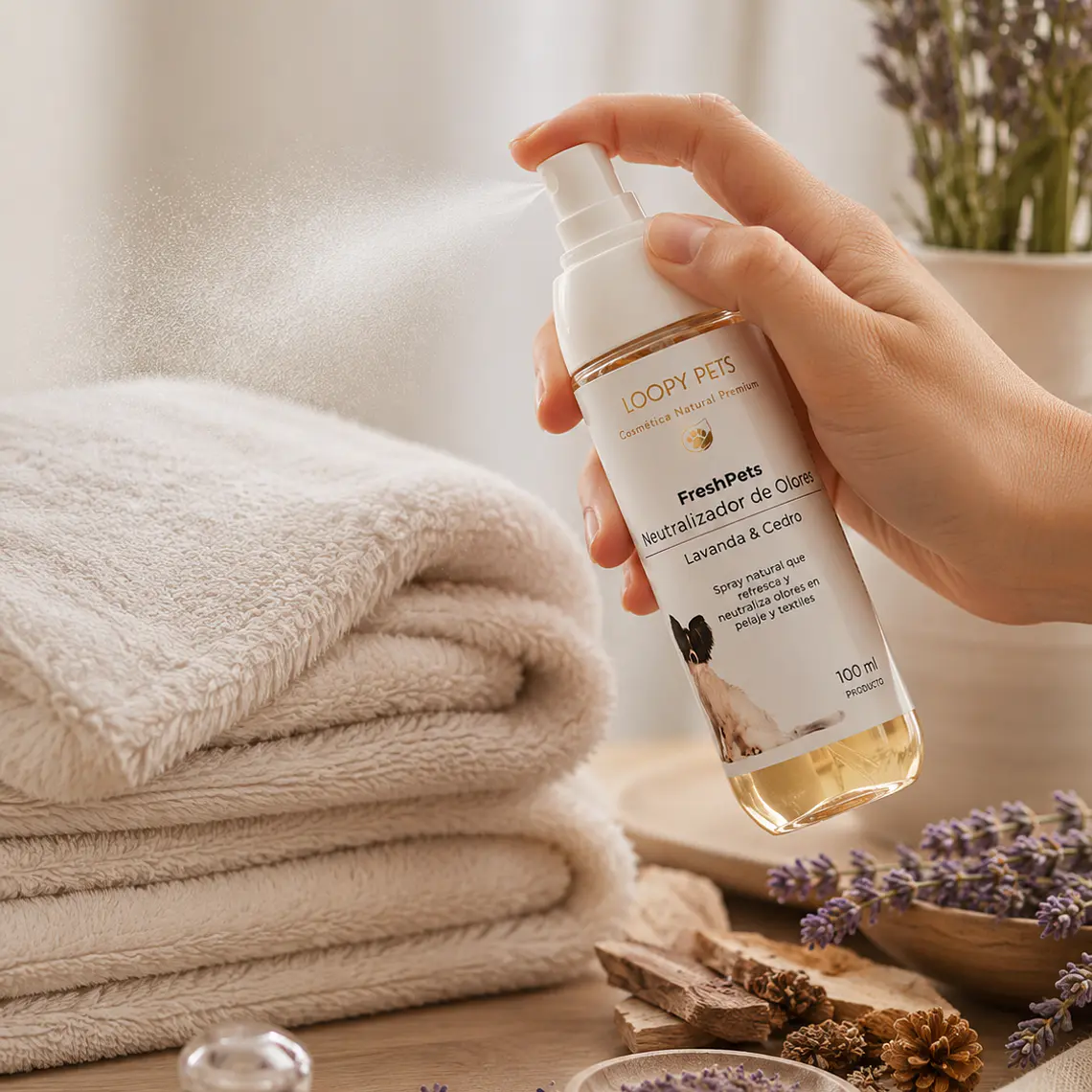 Desodorante Neutralizador de Olores FreshPets 100ml 3