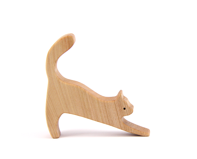 Gato Estirándose