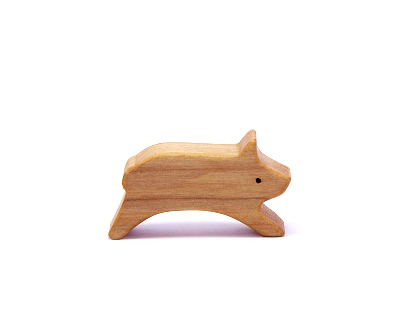 Chanchito cría corriendo