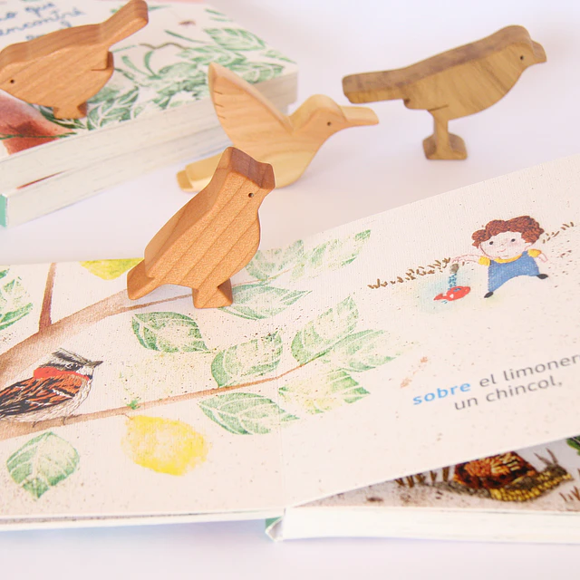 PACK Libro "Lo que encontré en el jardín" + animalito 