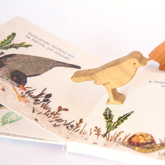 PACK Libro "Lo que encontré en el jardín" + animalito 