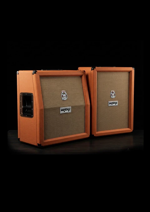 Gabinete Artesanal 4x12 Angulado Estilo Orange (Sem Alto-Falantes) — Estrutura Ultra-Robusta, Graves Devastadores e Projeção Angular Impecável.