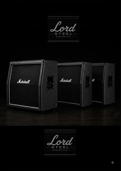 Gabinete 4x12 angulado estilo marshall (Artesanal)