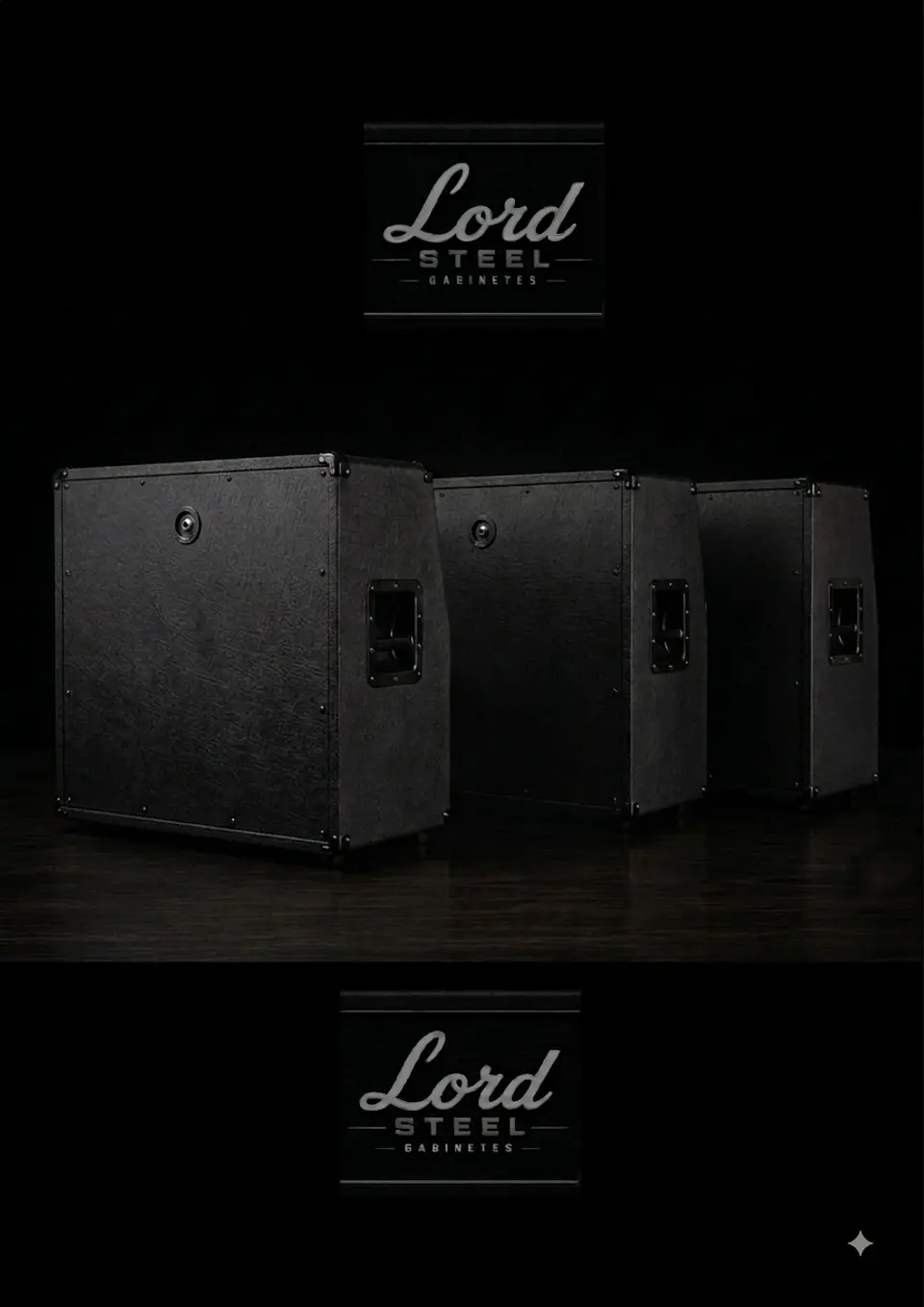 Gabinete 4x12 angulado estilo marshall (Artesanal) 2
