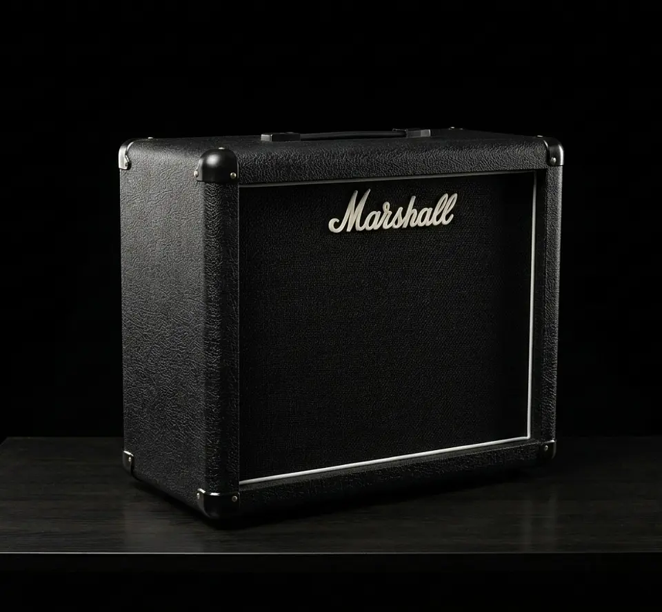 Gabinete Artesanal 1x12 Estilo Marshall (Sem Alto-Falante) — Compacto, Altamente Ressonante e com a Estética Clássica dos Grandes Palcos. 3