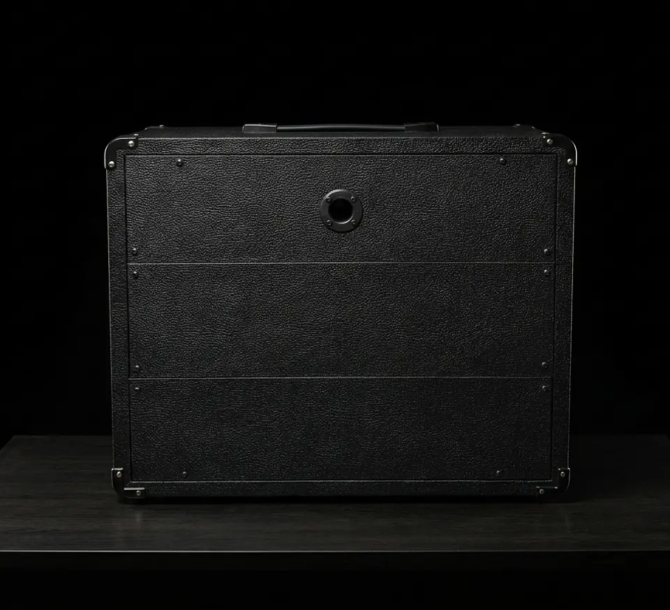 Gabinete Artesanal 1x12 Estilo Marshall (Sem Alto-Falante) — Compacto, Altamente Ressonante e com a Estética Clássica dos Grandes Palcos. 5