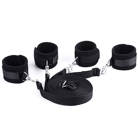 Kit Amarra para Cama Americana 4 extremidades