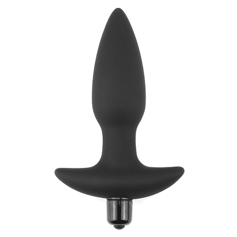 Plug Anal Silicona Fantasy con Bala Vibradora