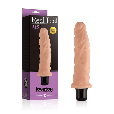 Vibrador LoveToy Real Feel 8.5"