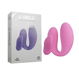 Vibrador Aphrodisia U Smile con control remoto