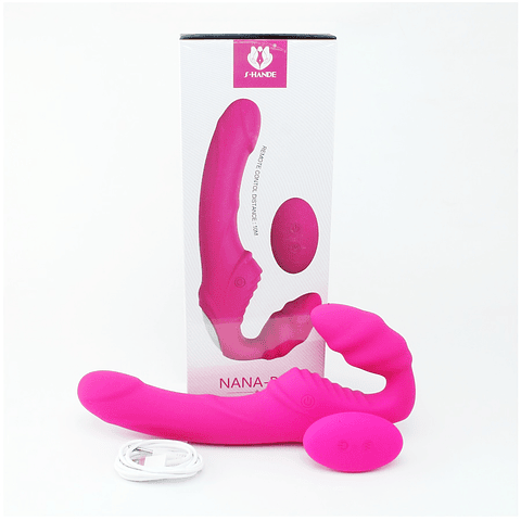 Vibrador S-Hande Strapless Nana-RCT control remoto