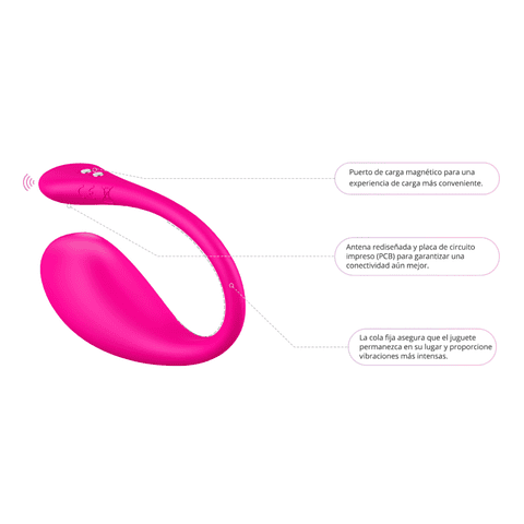 Huevo vibrador con control remoto Lush 3