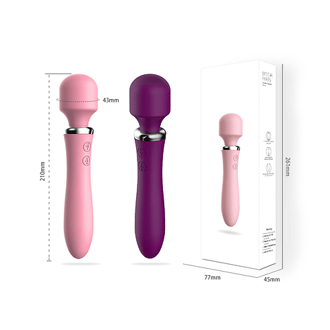 Vibrador Masajeador Eros Recargable