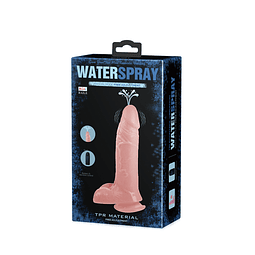 Vibrador Realista eyaculador Water Spray