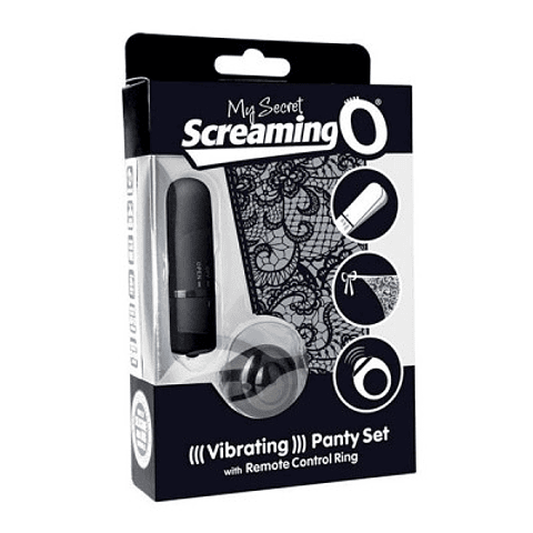 Calzón Vibrador marca Screaming O Mod: My Secret color Negro 