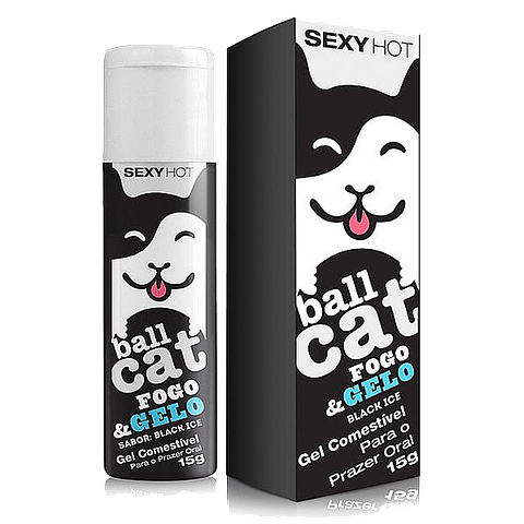 Gel para Sexo Oral "Lengua de Gato" sabor Black Ice