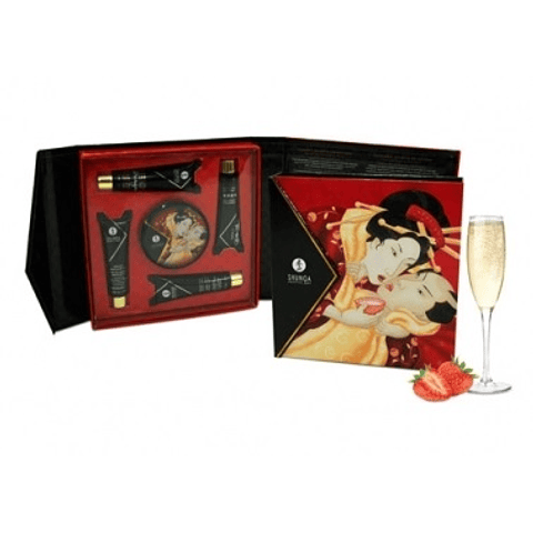 Kit Secretos de la Geisha - Frutilla/Champagne