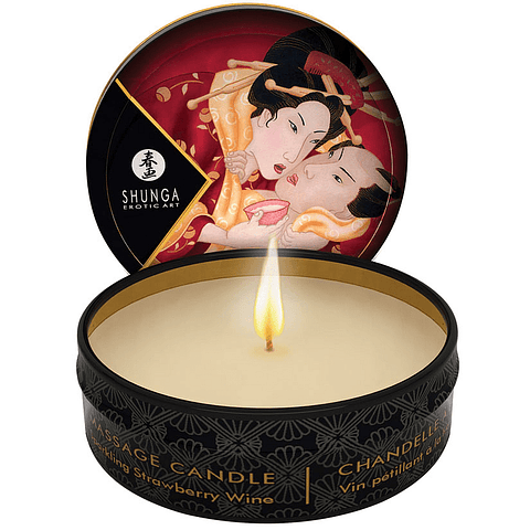 Velas para Masajes Shunga Mini 30ml Varios Aromas