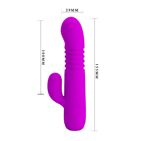 Pulsador y Vibrador Pretty Love Mod: Leopold