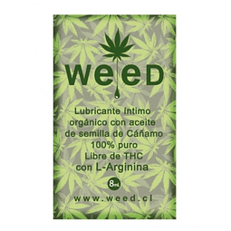 Lubricante Intimo Weed 8ml.