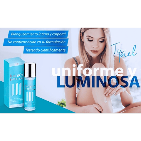 Blanqueador Lumiér Inttimus 30ml