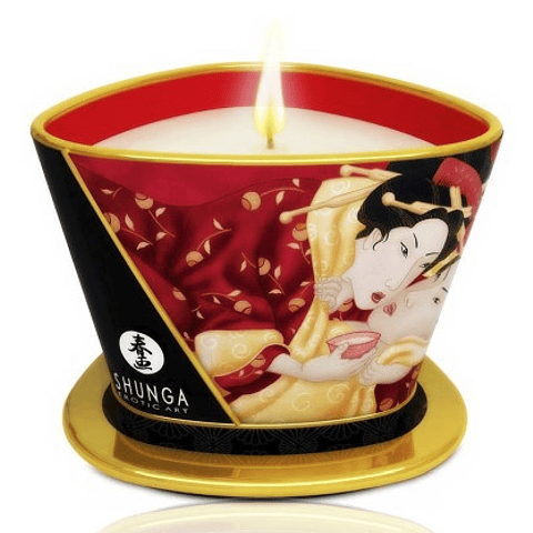 Velas para Masajes Shunga 170ml Varios Aromas