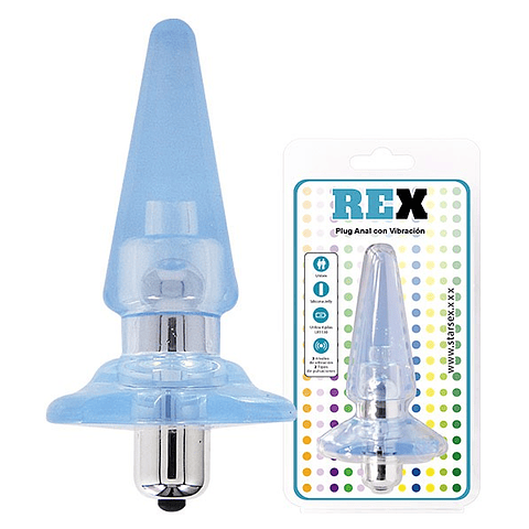 Plug Cono Anal Liso Rex