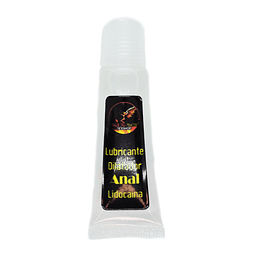 Lubricante anal con anestésico 10ml